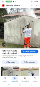 Photo de galerie - Nettoyage de façade 
