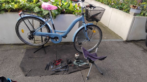 Photo de galerie - Remplacements d un Dérailleur Arrière et d une Roue Libre  6v 