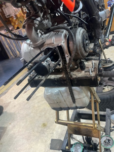 Photo de galerie - Réfection haut moteur RFZ 150Cc 