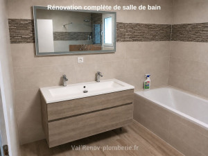 Photo de galerie - Rénovation complète de salles de bain