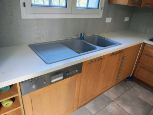 Photo de galerie - Nouvelle évier posé 