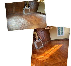 Photo de galerie - Rénovation parquet