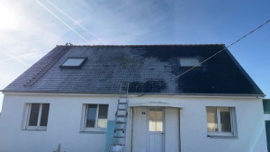 Photo de galerie - Nettoyage de Toiture