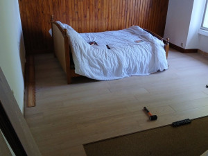 Photo de galerie - Pose de parquet - Revêtement de sol