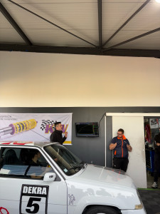 Photo de galerie - Passage au banc de notre super 5 gt turbo 