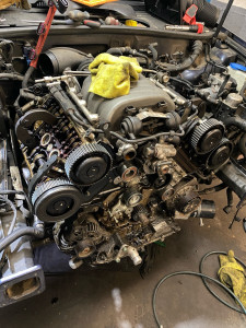 Photo de galerie - Distribution moteur asn v6 groupe vag 