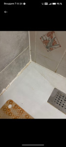 Photo de galerie - Infiltration d'eau avant de remplacer l'étanchéité