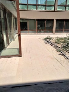 Photo de galerie - Pose de pavé pour une cours 