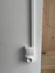 Photo de galerie - Pose appareillages en saillie