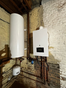 Photo de galerie - Installation complète chaudière 