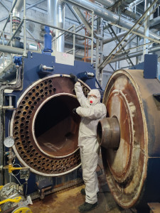 Photo de galerie - Remplacement joint de chaudière 5MGW