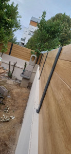 Photo de galerie - Clôtures jardin mural plus rame 