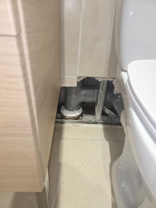 Photo de galerie - Détection de fuite. 