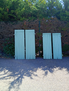 Photo de galerie - Volets avant peinture 