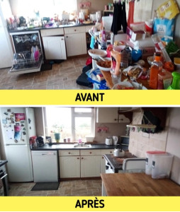 Photo de galerie - Avant et après mon passage 