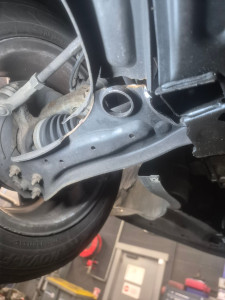 Photo de galerie - Remplacement train avant fiat doblo 