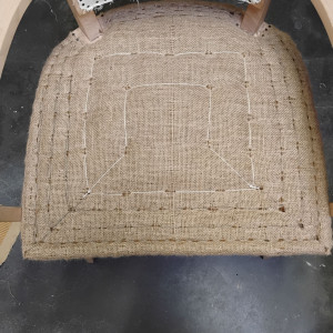 Photo de galerie - Piquage d'une garniture traditionnelle 