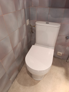 Photo de galerie - Installation de WC 