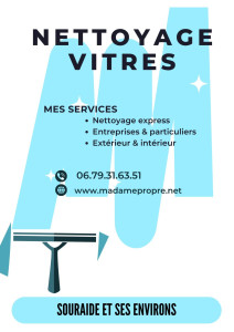 Photo de galerie - Flyer vitres