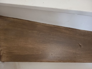 Photo de galerie - Marche d escalier en bois 
Après 
