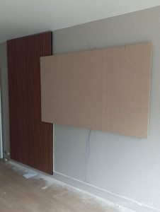 Photo de galerie - L'installation de plaque en PVC et bordage 