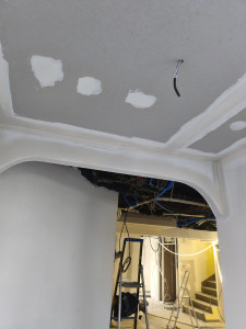 Photo de galerie - Réalisation d'un niche en placo