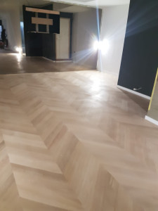 Photo de galerie - Pose de parquet - Revêtement de sol