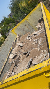 Photo de galerie - Benne de gravats 