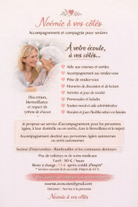 Photo de galerie - Voici mon flyers avec les prestations que j'effectue 