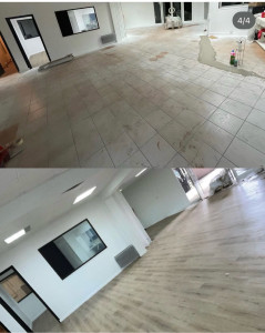 Photo de galerie - Pose de parquet