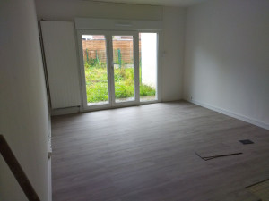 Photo de galerie - Pose de parquet.