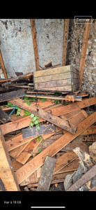 Photo de galerie - Débarras de jardin, démolition et enlèvement d’un abris de jardin. 