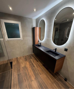 Photo de galerie - Rénovation salle de bains 