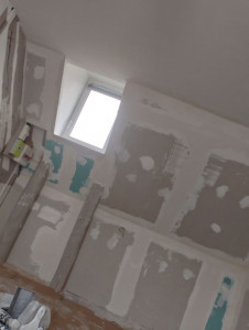 Photo de galerie - Rénovation intérieure placoplatre  bandage et peinture