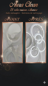 Photo de galerie - Nettoyage de luminaire