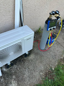 Photo de galerie - Mise en service pompe à chaleur Air/Air