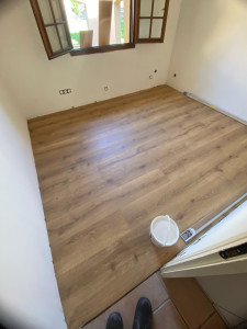 Photo de galerie - Pose parquet 