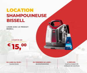 Photo de galerie - Shampouineuse
