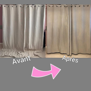Photo de galerie - Ourlets rideaux 