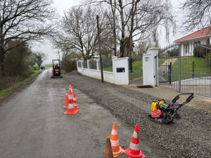 Photo de galerie - Terrassement d'une allée 