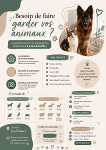 Photo de galerie - Je peux garder vos animaux domestiques ou de fermes. 