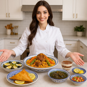 Photo de galerie - Beaucoup de choix très bonne gastronomie on vous cuisine chez vous ou on vous fait livraison comme vous voulez 