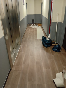 Photo de galerie - Pose de parquet - Revêtement de sol