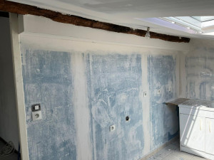 Photo de galerie - Préparation des murs avant peinture final