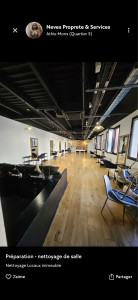 Photo de galerie - Prestation Ménage  événementiel à Malakoff  