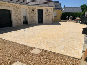 Photo de galerie - Aménagement pavé 