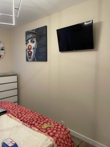 Photo de galerie - Pose papier peint intissé 