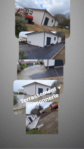 Photo de galerie - Terrassement + dalle 100m2 