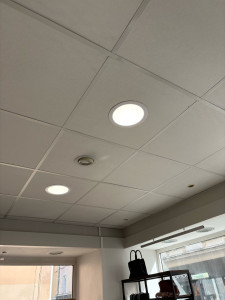 Photo de galerie - Installation de spot lumineux 