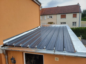 Photo de galerie - Couverture en toles isolées de 40mm